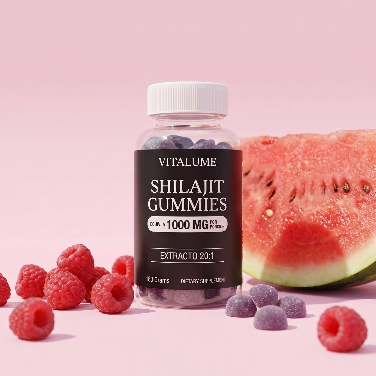 VITALUME Shilajit en Gomitas | 30 porciones