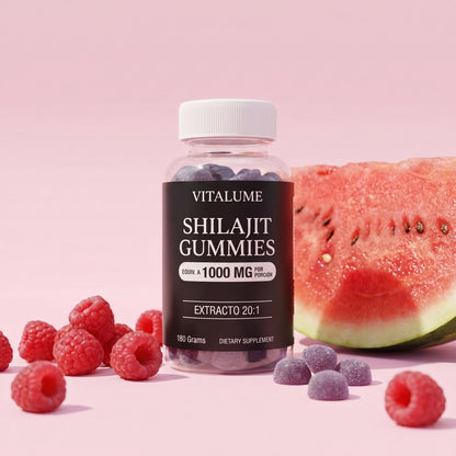 VITALUME Shilajit en Gomitas | 30 porciones