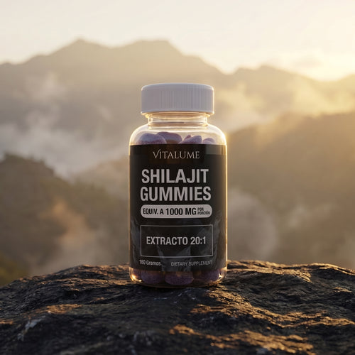 VITALUME Shilajit en Gomitas | 30 porciones